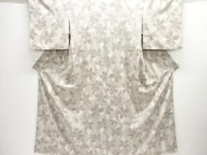 花模様小紋着物